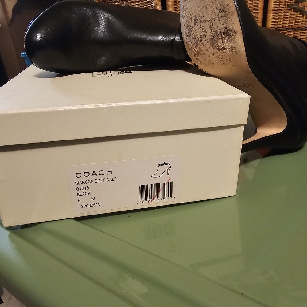 Coach leather Ankle boots - Picture 6 of 7